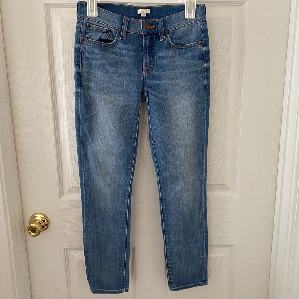 J. Crew Davidson Wash Skinny Jeans Size 24/28